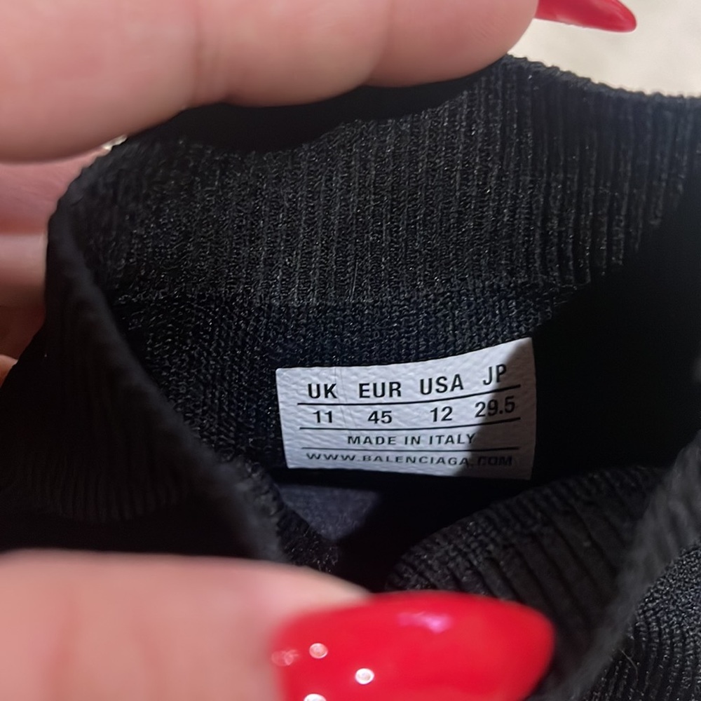 MEN'S SPEED SNEAKER IN BLACK - Picture 3 of 7